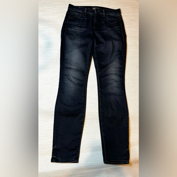 Mother high waisted dark wash skinny jeans size 26 lightweight looker jesns - Picture 1 of 11